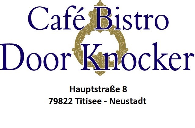 Café Bistro Door Knocker